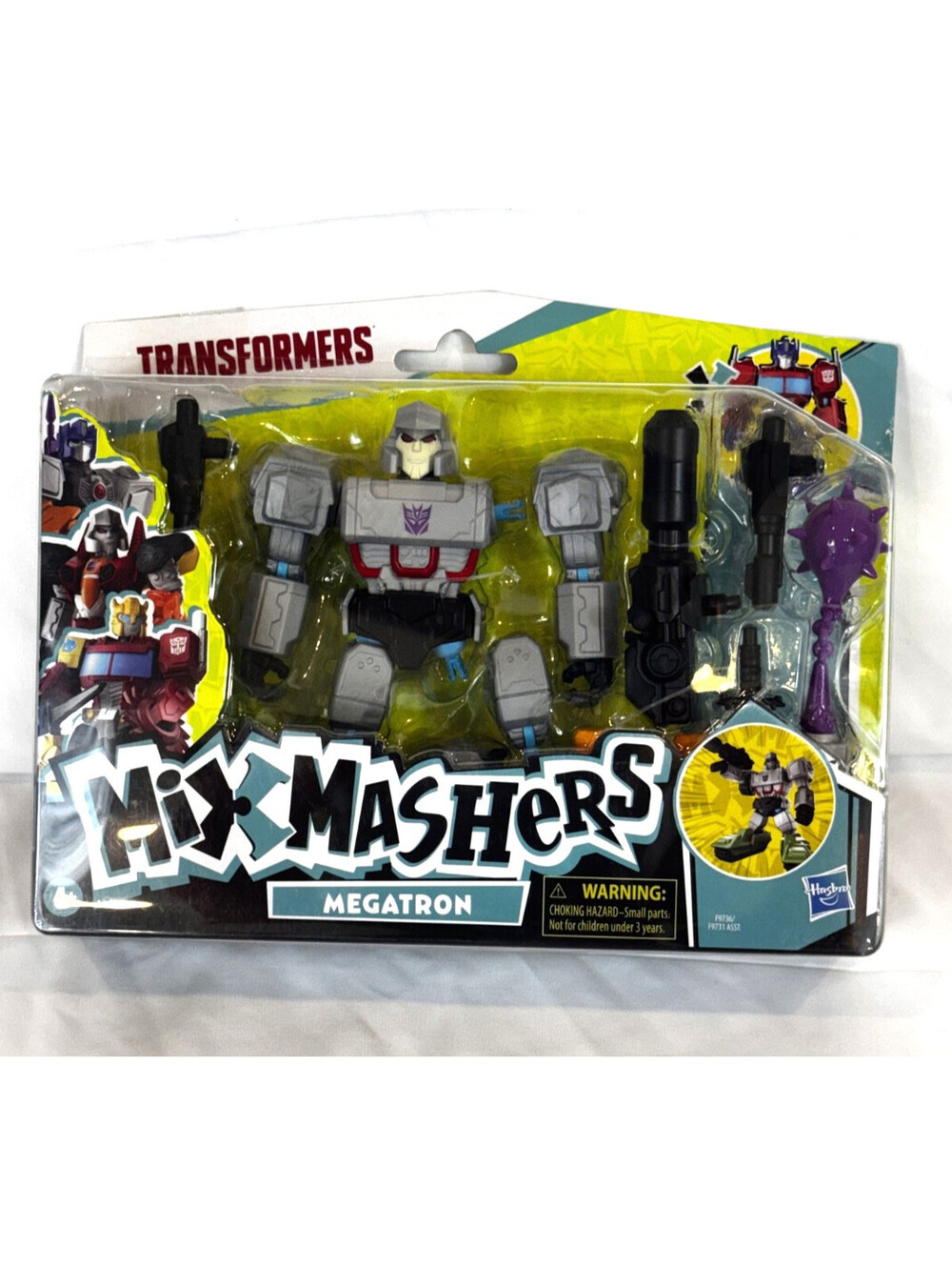 Transformers Optimus Prime & Megatron Hasbro MIX Mashers Deluxe Set NEW NIB